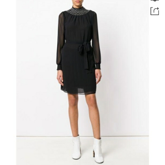 MICHAEL Michael Kors Dresses & Skirts - Michael Kors Rhinestone embellished smocked dress